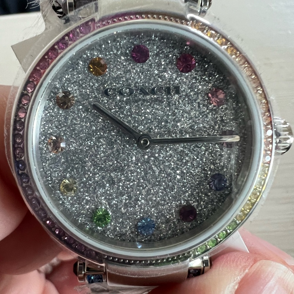 Coach Silver Sparkle Jewelry